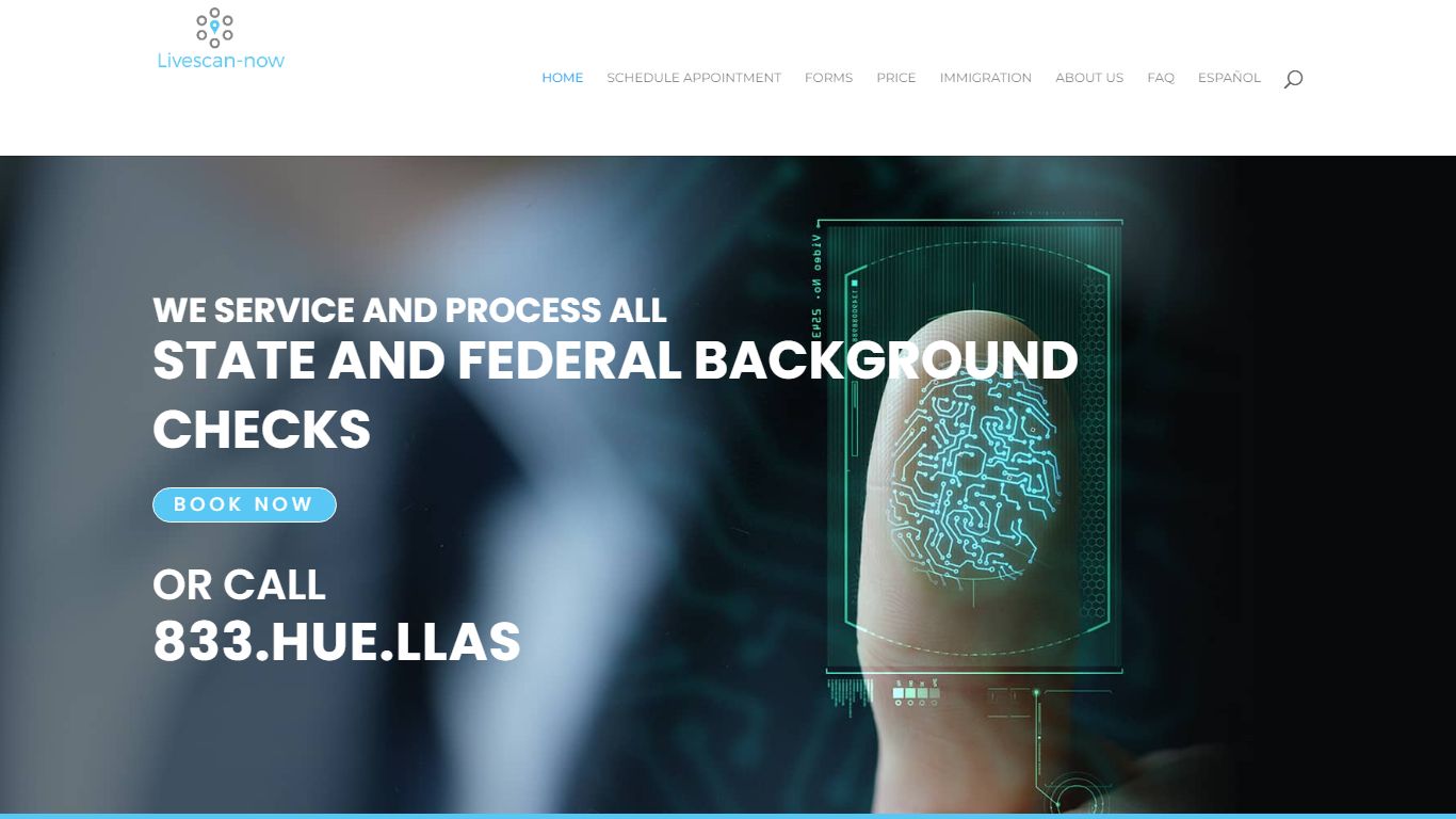 State and Federal Background Checks. | LiveScan-Now